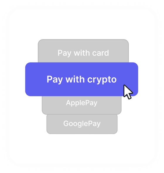 choose crypto pay