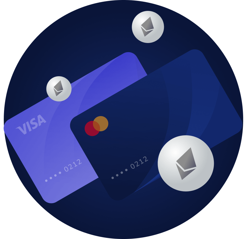 ETH kaufen mit Kreditkarte - auf Switchere.com!