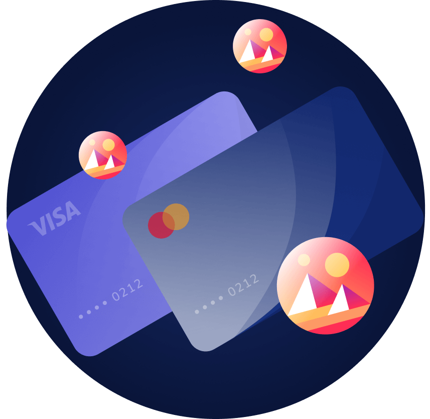 Buy MANA with VISA or Mastercard: Global Access to Crypto