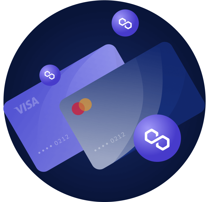 Buy MATIC with VISA or Mastercard: Fastest Transaction Processing