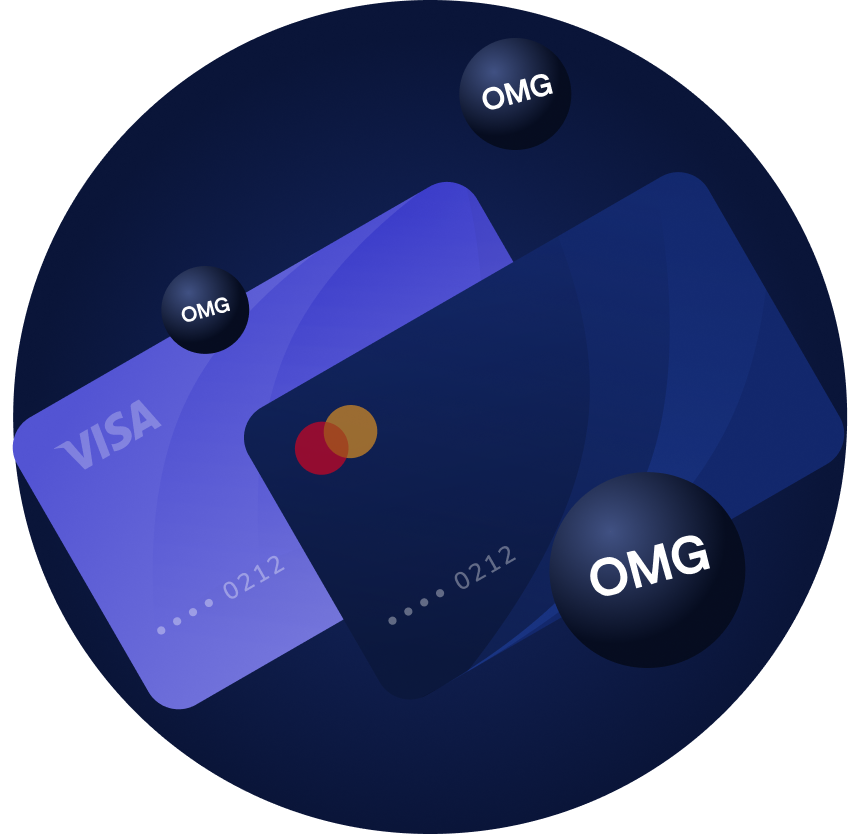 Buy OMG VISA or Mastercard: Fastest Order Processing