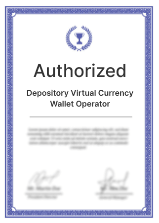 Virtual Wallet License
